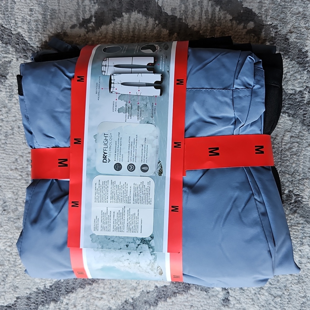 NEW! Roxy Blue Snow Pant Size M - Picture 10 of 12
